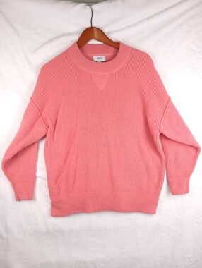 Aerie Cotton Blend Cozy Pullover Sweater S